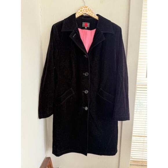 Gallery Women's Black Rayon Blend Jacket | Size Large - Picture 1 of 6